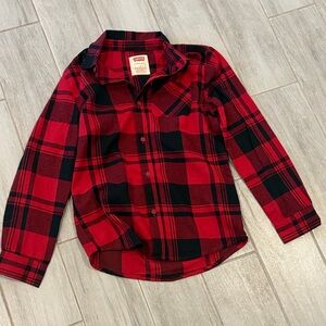 Levi's Red & Black Buffalo Plaid Button-Down Shirt
